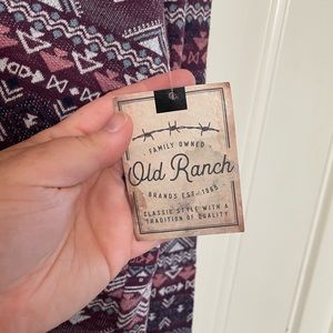 NWT Old Ranch pullover